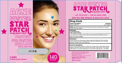 Carton (Acne Buster Star Patch 140 Patches)